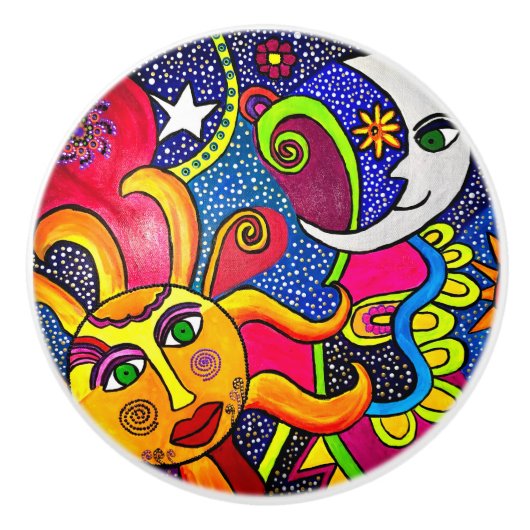 Keramik Keramikknauf (Vorderseite)