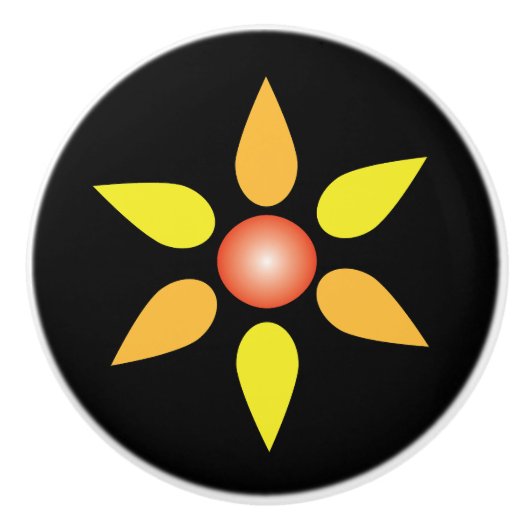 Keramik Keramikknauf (Vorderseite)