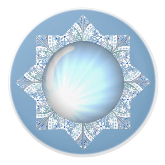 Keramik Keramikknauf (Vorderseite)