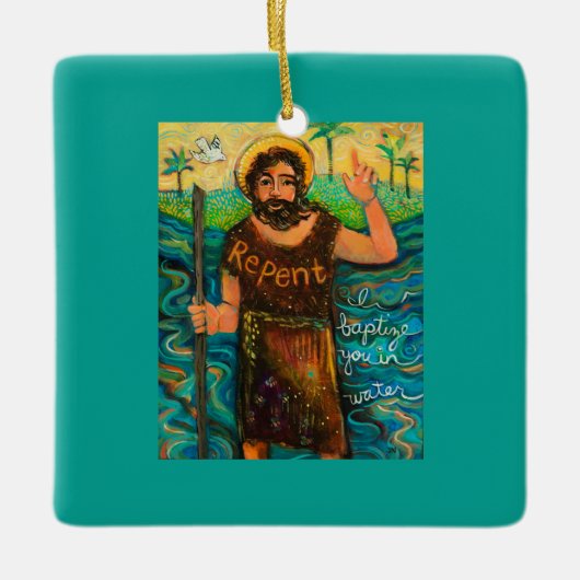 Keramik Keramikornament (Vorderseite)