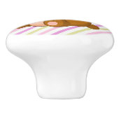 Keramik Knob/Bär Keramikknauf (Seitenansicht)