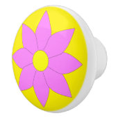 Keramik Knob/Blume Keramikknauf (Rechts)