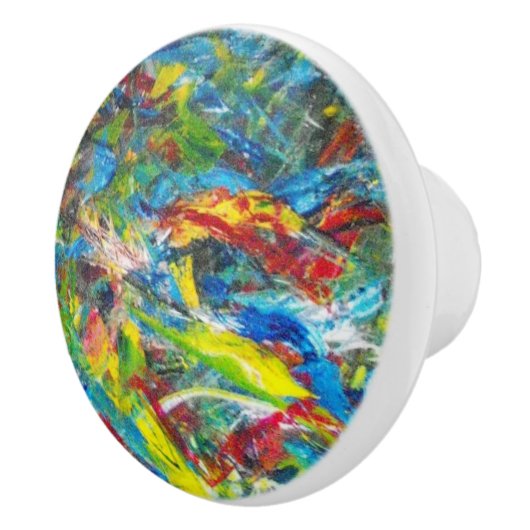 Keramik-Knob des Künstlers Keramikknauf (Rechts)