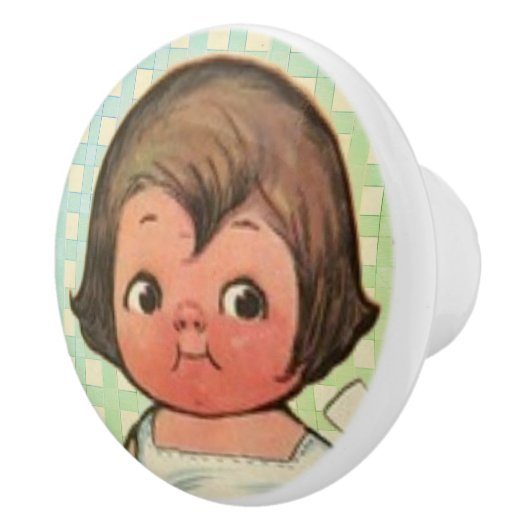 Keramik Knob "Dolly Dingle's Sammy" Keramikknauf (Rechts)