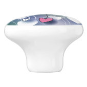 Keramik Knob Keramikknauf (Seitenansicht)