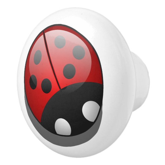 Keramik Knob/Ladybug Keramikknauf (Rechts)