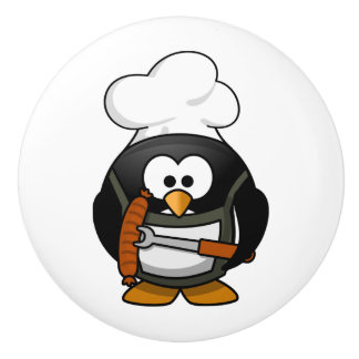 Keramik Knob/Pinguin Koch Keramikknauf