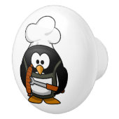 Keramik Knob/Pinguin Koch Keramikknauf (Rechts)