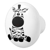Keramik Knob/Zebra Keramikknauf (Rechts)