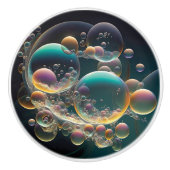 Keramik-Knoblauch Keramikknauf (Vorderseite)