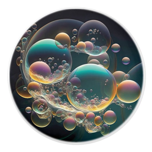 Keramik-Knoblauch Keramikknauf (Vorderseite)