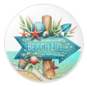 Keramik-Knoblauch Keramikknauf (Vorderseite)