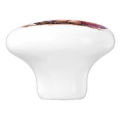 Keramik-Knoblauch Keramikknauf (Seitenansicht)