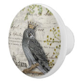 Keramik-Knobs an der Tür/Tafel - King Falcon Keramikknauf (Rechts)