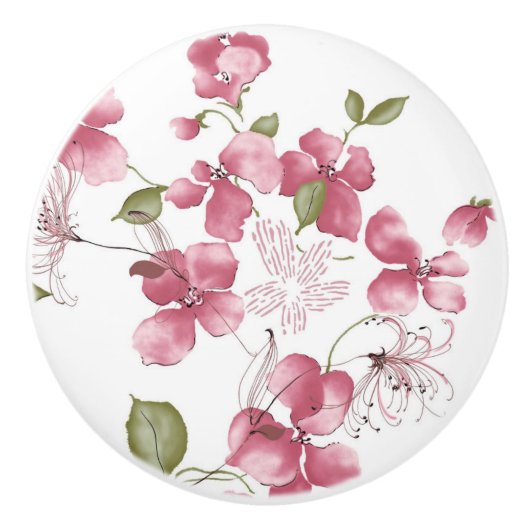 Keramik Knochen/Bläschen Keramikknauf (Vorderseite)