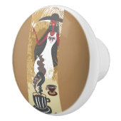 Keramik-Knochen Keramikknauf (Rechts)