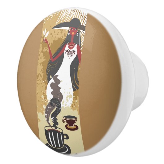 Keramik-Knochen Keramikknauf (Rechts)