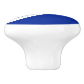 Keramik Knopf ziehen mit der Flagge Südafrikas Keramikknauf (Seitenansicht)