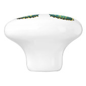 Keramik-Knöpfe und Pulse Keramikknauf (Seitenansicht)