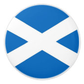Keramik knöpfen mit Flagge von Schottland, Vereini Keramikknauf (Vorderseite)