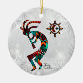 Keramik Kokopelli Keramik Ornament (Vorne)