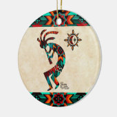 Keramik Kokopelli Keramik Ornament (Links)