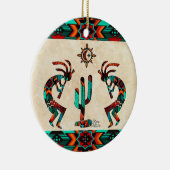 Keramik Kokopelli Keramik Ornament (Rechts)