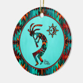 Keramik Kokopelli Ornament (Links)