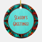 Keramik Kokopelli Ornament (Hinten)