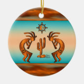 Keramik Kokopelli Ornament (Vorne)