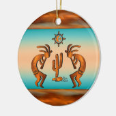 Keramik Kokopelli Ornament (Links)