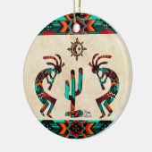 Keramik Kokopelli Ornament (Links)