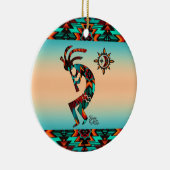Keramik Kokopelli Ornament (Rechts)