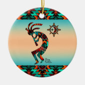 Keramik Kokopelli Ornament (Vorne)