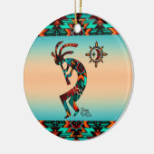 Keramik Kokopelli Ornament (Links)