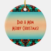 Keramik Kokopelli Ornament (Hinten)