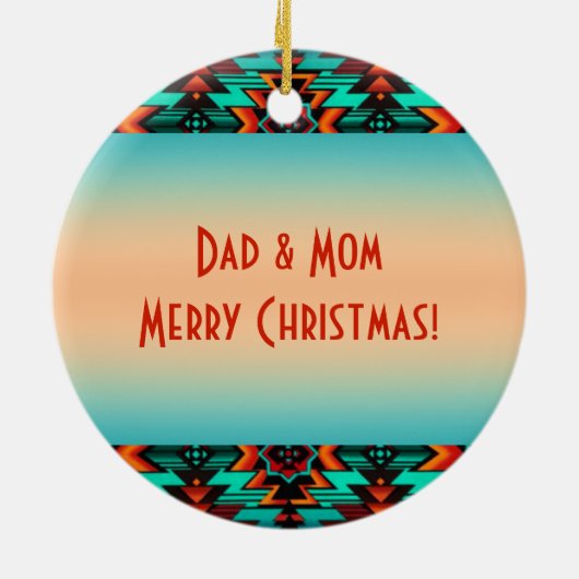 Keramik Kokopelli Ornament (Hinten)