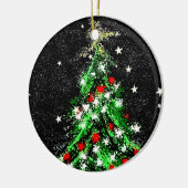 Keramik-Kreis der Weihnachtsverzierungs-(Baum) Keramikornament (Links)