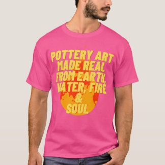 Keramik-Kunst wurde aus dem Wasserfeuerlager der E T-Shirt