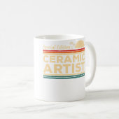 Keramik Kunsthandwerk Töpferei Kaffeetasse (VorderseiteRechts)