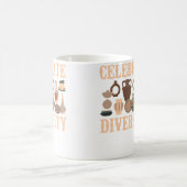 Keramik-Künstler feiern Vielfalt Kaffeetasse (Mittel)