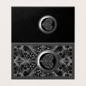 Keramik Lace Black (Außenseite Aufgefaltet)