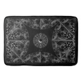Keramik Lace Black Badematte (Vorderseite)