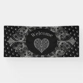 Keramik Lace Black Banner (Horizontal)