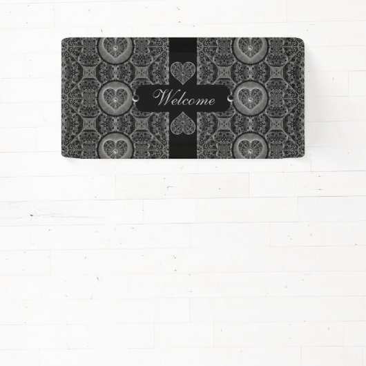 Keramik Lace Black Banner (InSitu)