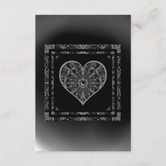 Keramik Lace Black Begleitkarte (Vorderseite)