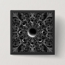Keramik Lace Black Button