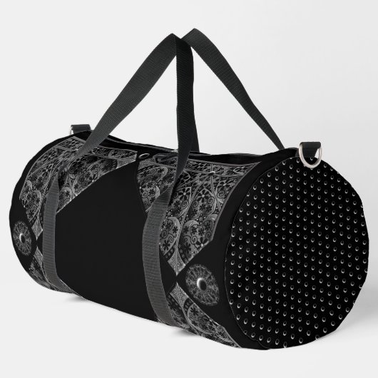 Keramik Lace Black Duffle Bag (Linke Ecke)