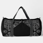Keramik Lace Black Duffle Bag (Vorderseite)