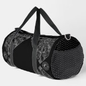 Keramik Lace Black Duffle Bag (Rechte Ecke)
